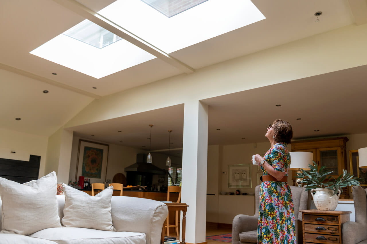 Re-roofing project: How a new roof window rejuvenates a living space